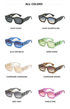 Load image into Gallery viewer, Fenqiqi 2023 Sunglass Double Bridges Rectangle Candy Colors Sun Glasses UV400 Statement sunglasses