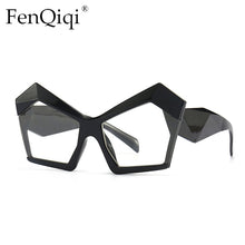 Load image into Gallery viewer, Fenqiqi Brand Desinger Big Sunglasses Frame 2023 Anti Blue Light Prescription Glasses women Oculos De Grau Feminino