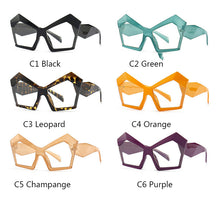 Load image into Gallery viewer, Fenqiqi Brand Desinger Big Sunglasses Frame 2023 Anti Blue Light Prescription Glasses women Oculos De Grau Feminino