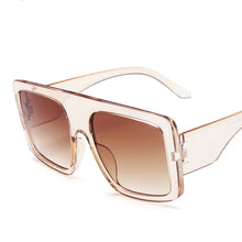 Load image into Gallery viewer, Fenqiqi Pink Google Sunglasses Girls Oversized Big Frame Square Sun Glasses Female  Brand Designer Oculos Sunglasses Women