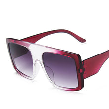 Load image into Gallery viewer, Fenqiqi Pink Google Sunglasses Girls Oversized Big Frame Square Sun Glasses Female  Brand Designer Oculos Sunglasses Women