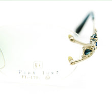 Load image into Gallery viewer, &quot;Fiat Lux &quot;Original Brand Eyeglasses Frames for Glasses Women Optical in Real Diamond Full Rim Titanium