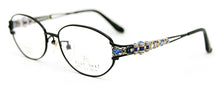 Load image into Gallery viewer, &quot;Fiat Lux &quot;Original Brand Eyeglasses Frames for Glasses Women Optical in Real Diamond Full Rim Titanium