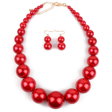2018 new brand Fashion big beads collar Choker Necklace Pendants Boho multilayer Maxi statement Necklace Women Jewelry