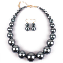 Load image into Gallery viewer, 2018 new brand Fashion big beads collar Choker Necklace Pendants Boho multilayer Maxi statement Necklace Women Jewelry