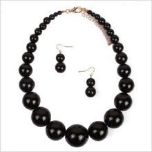 Load image into Gallery viewer, 2018 new brand Fashion big beads collar Choker Necklace Pendants Boho multilayer Maxi statement Necklace Women Jewelry