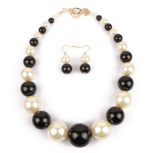 2018 new brand Fashion big beads collar Choker Necklace Pendants Boho multilayer Maxi statement Necklace Women Jewelry