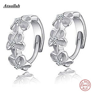 Fine Quality 925 Sterling Silver Earring For Women Wedding Jewelry Vintage Sterling Silver Jewelry Brand EWS314