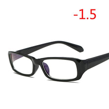 Carica l&#39;immagine nel visualizzatore di Gallery, Finished Myopia Glasses With Degree Women Men Short-sight Eyewear Black Blue Red Frame With Diopter Sighted Prescription Glasses
