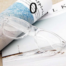 Load image into Gallery viewer, Finished Myopia glasses Transparent White Plastic Frame 2140 Eyewear Diopters 0 -0.5 -1 -1.5 -2 -2.5 -3 -3.5 -4 -4.5 -5 -5.5 -6
