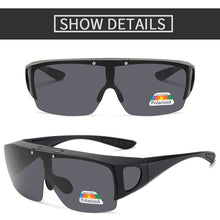 Load image into Gallery viewer, Fit Over Polarized Sunglasses Flip Up Lens for Men Women Sunglasses Wear Over Prescription Glasses Polarized Glasses Driving