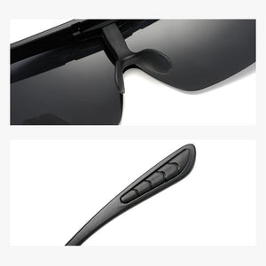 Fit Over Polarized Sunglasses Flip Up Lens for Men Women Sunglasses Wear Over Prescription Glasses Polarized Glasses Driving