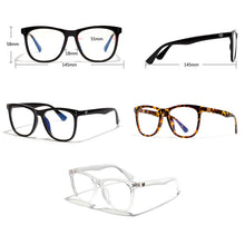 Load image into Gallery viewer, Flat Mirror Cat Eye Glasses Frames Women Men Glasses Unique Black Leopard Frame Styles Vintage Optical Computer Glasses