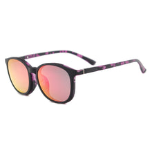Load image into Gallery viewer, Flexible Plastic Vintage Round Sun Glasses Women Magnetic Polarized Prescription Sunglasses For Myopia Lens With Clip On