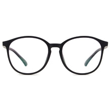 Load image into Gallery viewer, Flexible Plastic Vintage Round Sun Glasses Women Magnetic Polarized Prescription Sunglasses For Myopia Lens With Clip On