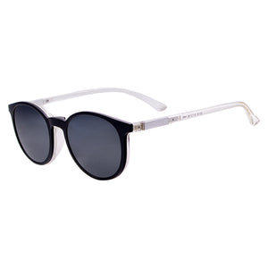 Flexible Plastic Women Round Retro Sun Glasses Polarized Clip On Sunglasses Driving Glasses For Prescription Lenses