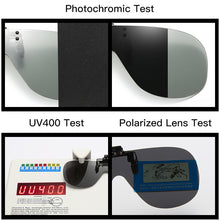 Load image into Gallery viewer, Flip Up Clip On Sunglasses Men Vintage Polarized Photochromic Yellow Lens Night Driving Glasses Female Eyeglasses Gafas De Sol