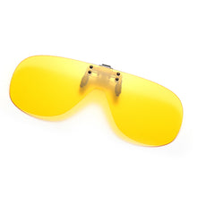 Load image into Gallery viewer, Flip Up Clip On Sunglasses Men Vintage Polarized Photochromic Yellow Lens Night Driving Glasses Female Eyeglasses Gafas De Sol