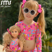 Load image into Gallery viewer, Flower Shape Children Sunglasses Round Lens Girls Sun Glasses For Kids UV400 Goggles Eye Frame Eyewear Vintage Gafas De Sol