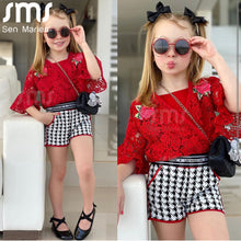Load image into Gallery viewer, Flower Shape Children Sunglasses Round Lens Girls Sun Glasses For Kids UV400 Goggles Eye Frame Eyewear Vintage Gafas De Sol