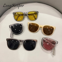 Load image into Gallery viewer, Folding Polarized Sunglasses Men Women Vintage Sun Glasses Female Square Summer UV400 Eyewear Driver Shades Glasses Case Oculos