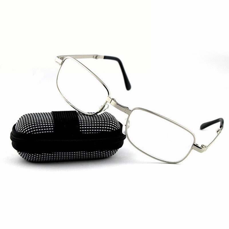 Folding Reading Glasses Magnifier Full Frame Men And Women Style High-end Reading Glasses