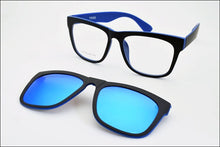 Load image into Gallery viewer, Frame Eyeglasses Big  Glasses Myopia  Wide Face decoration Polarized  Magnet Clip Sunglasses Myopia Glasses Frame for big heads