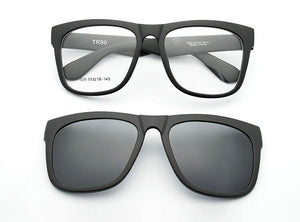 Frame Eyeglasses Big  Glasses Myopia  Wide Face decoration Polarized  Magnet Clip Sunglasses Myopia Glasses Frame for big heads
