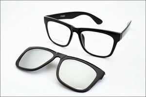 Frame Eyeglasses Big  Glasses Myopia  Wide Face decoration Polarized  Magnet Clip Sunglasses Myopia Glasses Frame for big heads