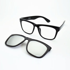 Frame Eyeglasses Big  Glasses Myopia  Wide Face decoration Polarized  Magnet Clip Sunglasses Myopia Glasses Frame for big heads