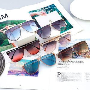 Frame Sunglasses Metal Sunglasses Ladies Retro Sunglasses Retro  oculos de sol masculino oculos lentes