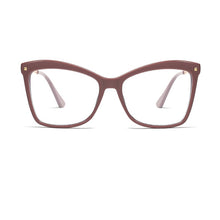 Load image into Gallery viewer, Frame Women's Glasses Transparent Vintage Cat Eye Rivet Female Glasses Metal Women's Eyeglasses With Frame
