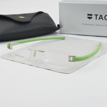 Load image into Gallery viewer, Frameless glasses frame men TAG Brand eyeglasses frames men Myopia computer optical glasses frame Ultralight movement spectacles