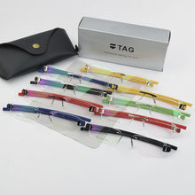 Load image into Gallery viewer, Frameless glasses frame men TAG Brand eyeglasses frames men Myopia computer optical glasses frame Ultralight movement spectacles