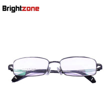 Load image into Gallery viewer, 100% Pure Titanium Full Rim Brand Eyeglasses Men Optical Spectacle Frame Eye Prescription Glasses Oculos De Grau