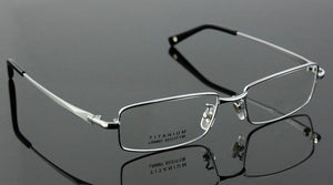 100% Pure Titanium Full Rim Brand Eyeglasses Men Optical Spectacle Frame Eye Prescription Glasses Oculos De Grau