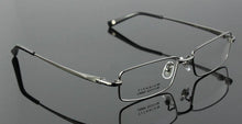 Load image into Gallery viewer, 100% Pure Titanium Full Rim Brand Eyeglasses Men Optical Spectacle Frame Eye Prescription Glasses Oculos De Grau