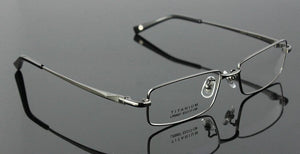 100% Pure Titanium Full Rim Brand Eyeglasses Men Optical Spectacle Frame Eye Prescription Glasses Oculos De Grau