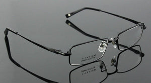 100% Pure Titanium Full Rim Brand Eyeglasses Men Optical Spectacle Frame Eye Prescription Glasses Oculos De Grau