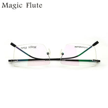 Load image into Gallery viewer, Vintage Glasses Rimless Eyeglasses Women or Men prescription eyewear Vision M6015