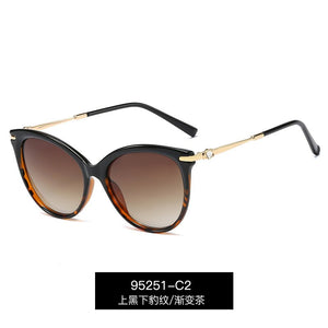 metal diamond technology Temple Women's yuansufeng glasses Sunglasses
