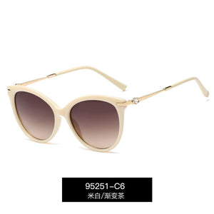 metal diamond technology Temple Women's yuansufeng glasses Sunglasses