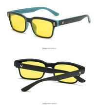 Carica l&#39;immagine nel visualizzatore di Gallery, Full Frame Anti-Glare Night Vision Driver Goggles Night Driving Enhanced Light Glasses Sunglasses Goggles Car Accessries