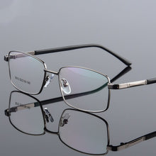 Carica l&#39;immagine nel visualizzatore di Gallery, Full Frame Thick Gold Plated Full Frame Ultra Light Metal Alloy Optical Glasses Frame Unisex Prescription Frame