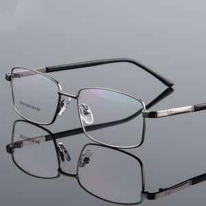 Full Frame Thick Gold Plated Full Frame Ultra Light Metal Alloy Optical Glasses Frame Unisex Prescription Frame