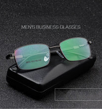 Carica l&#39;immagine nel visualizzatore di Gallery, Full Frame Thick Gold Plated Full Frame Ultra Light Metal Alloy Optical Glasses Frame Unisex Prescription Frame