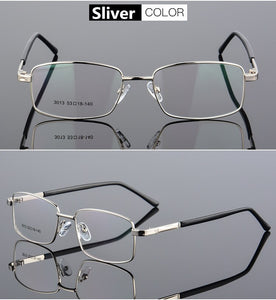 Full Frame Thick Gold Plated Full Frame Ultra Light Metal Alloy Optical Glasses Frame Unisex Prescription Frame