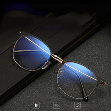 Load image into Gallery viewer, Full Rim Metal Frame Glasses For Male and Female  Retro Business Style Frame Optical Spectacles