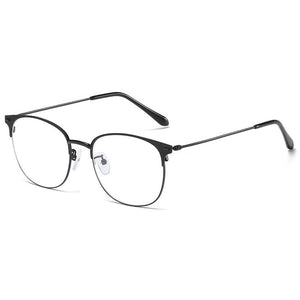 Full Rim Metal Frame Glasses For Male and Female Retro Business Style ...