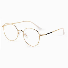 Load image into Gallery viewer, Full Rim Metal Frame Glasses For Man and Woman Retro Up Polygon Shape Frame Myopia Spectacles